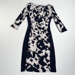 Ralph Lauren 3/4 Sleeve Pull-On Dress